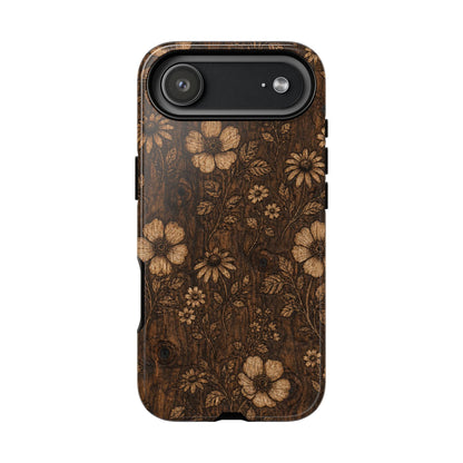 Floral Bark Tough Case