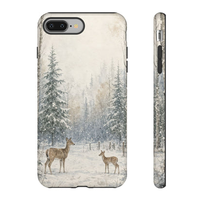 Snowy Doe Tough Case