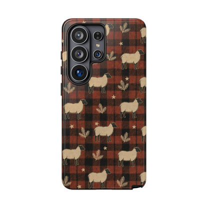Plaid Sheep Tough Case