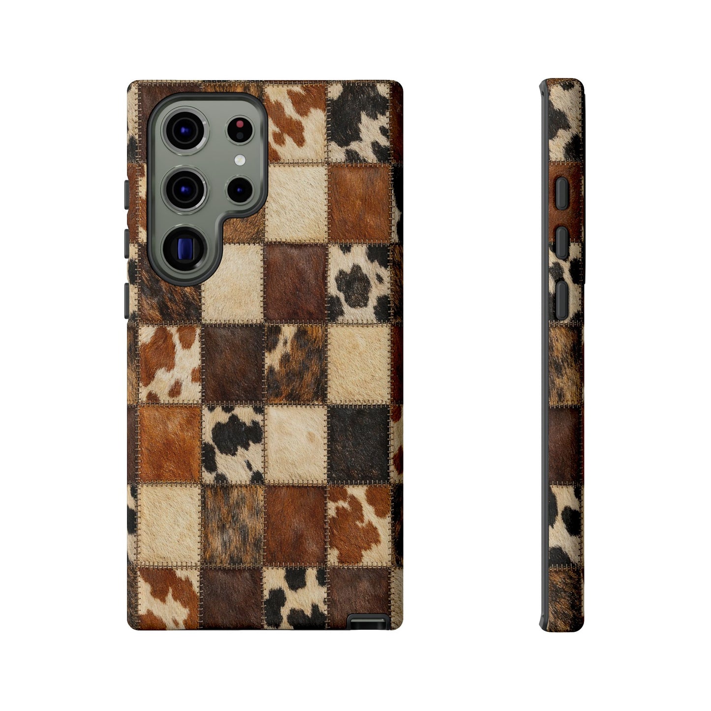 Cowhide Quilt Tough Case