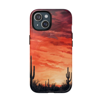 Desert Sunset Swaths Magnetic Case