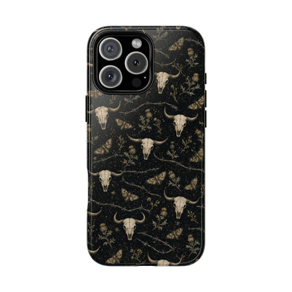 Bull Skull Barbwire Tough Case
