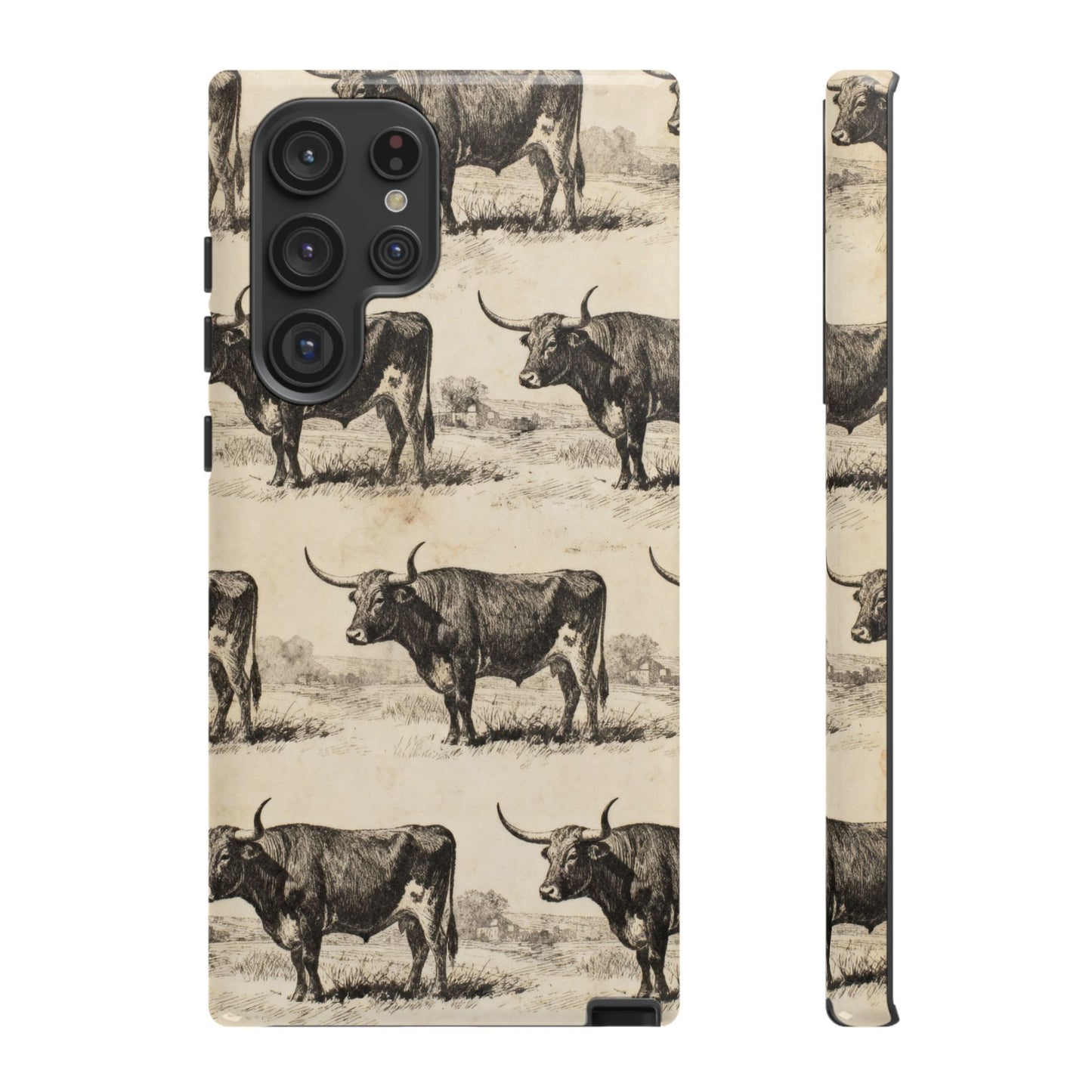 Vintage Longhorns Tough Case