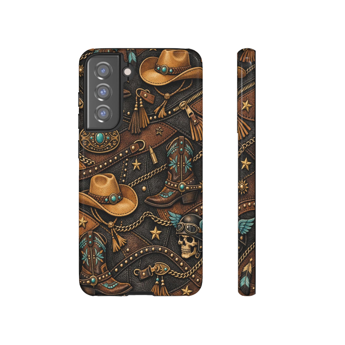 Moto Boho Cowgirl Tough Case