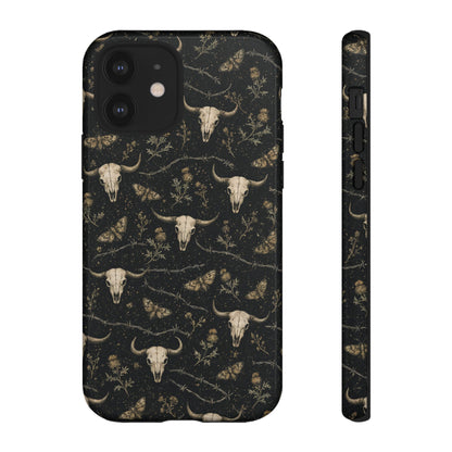 Bull Skull Barbwire Tough Case