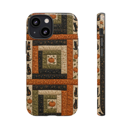 Halloween Quilt Tough Case