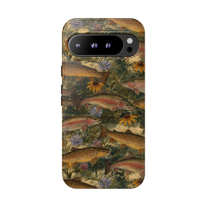 Floral Trout Tough Case