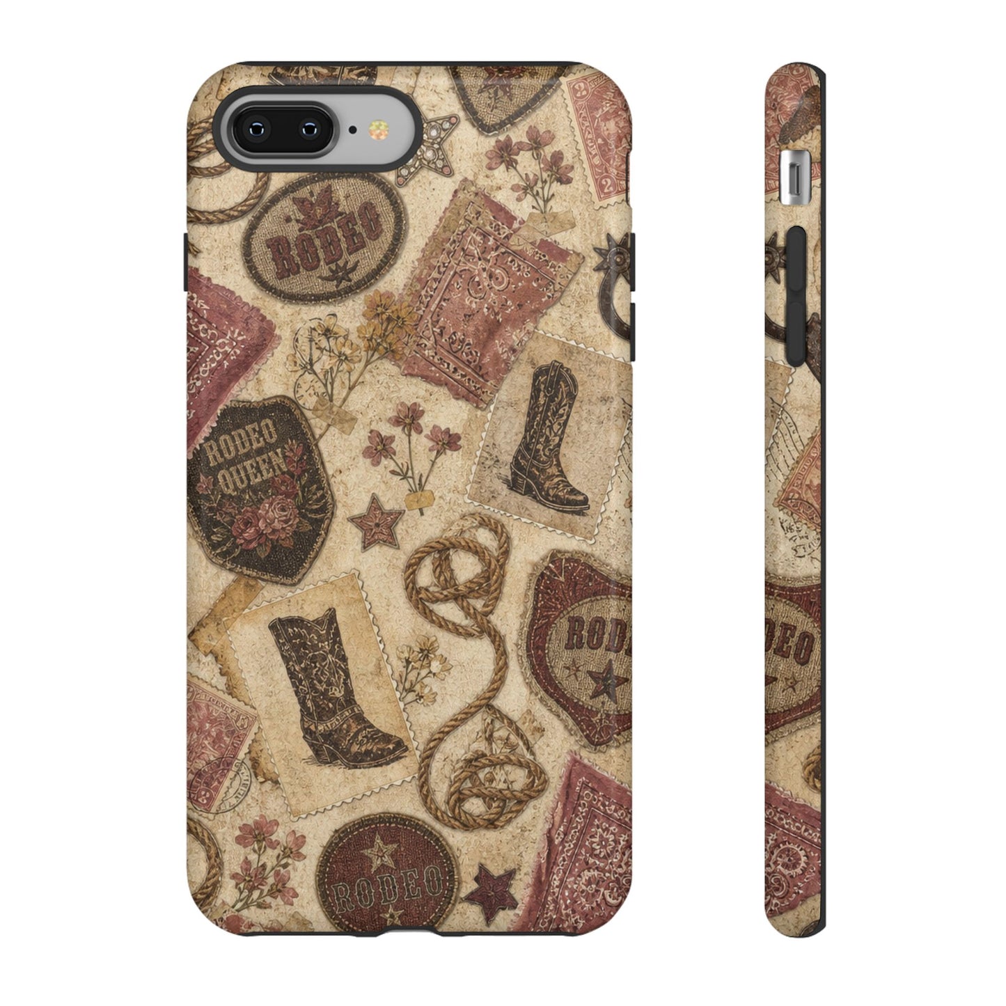 Cowgirl Collage Tough Case