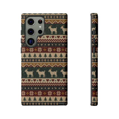 Fair Isle Goats Tough Case