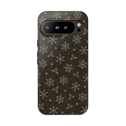 Squash Blossom Snowflakes Tough Case