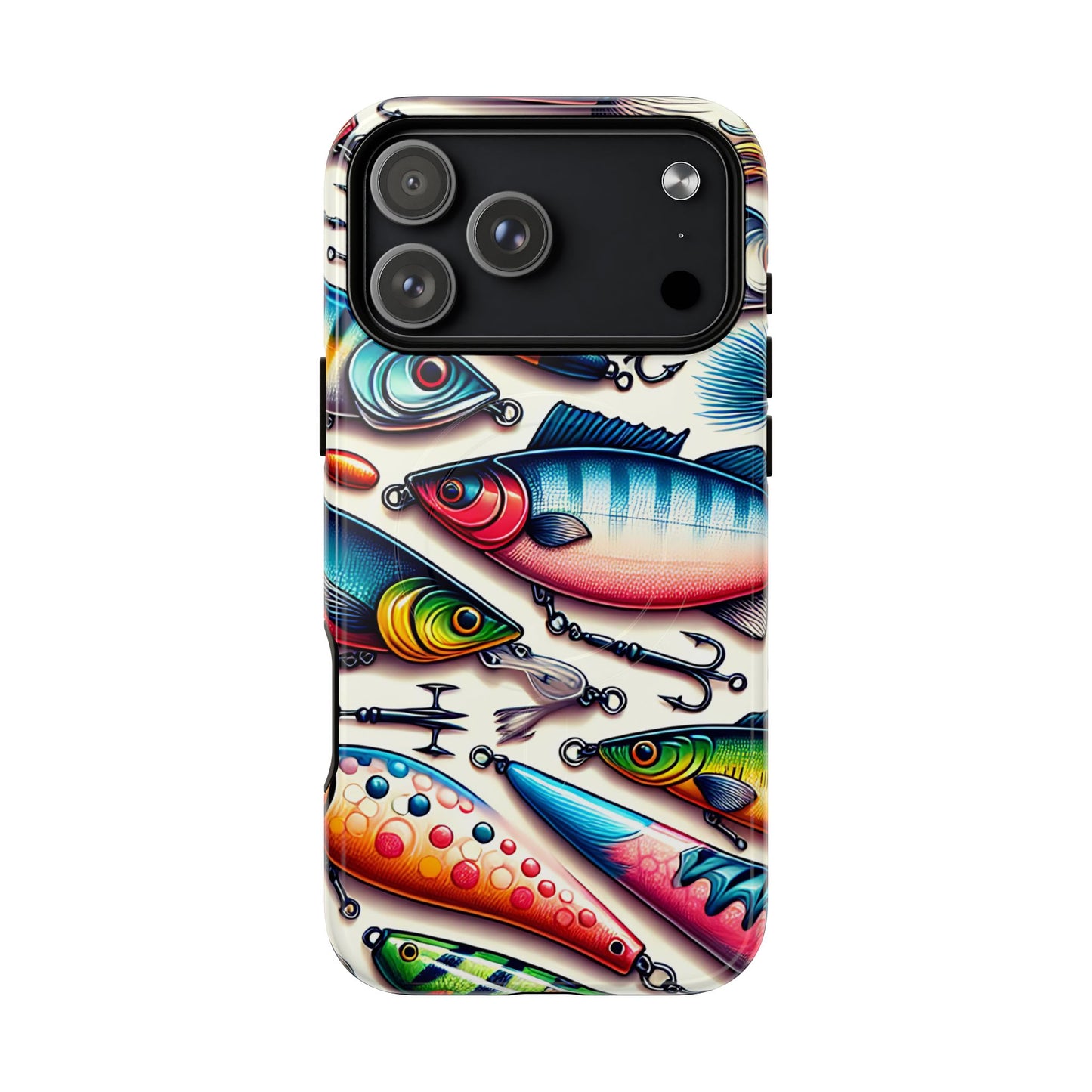 Colorful Fishing Lures Magnetic Case