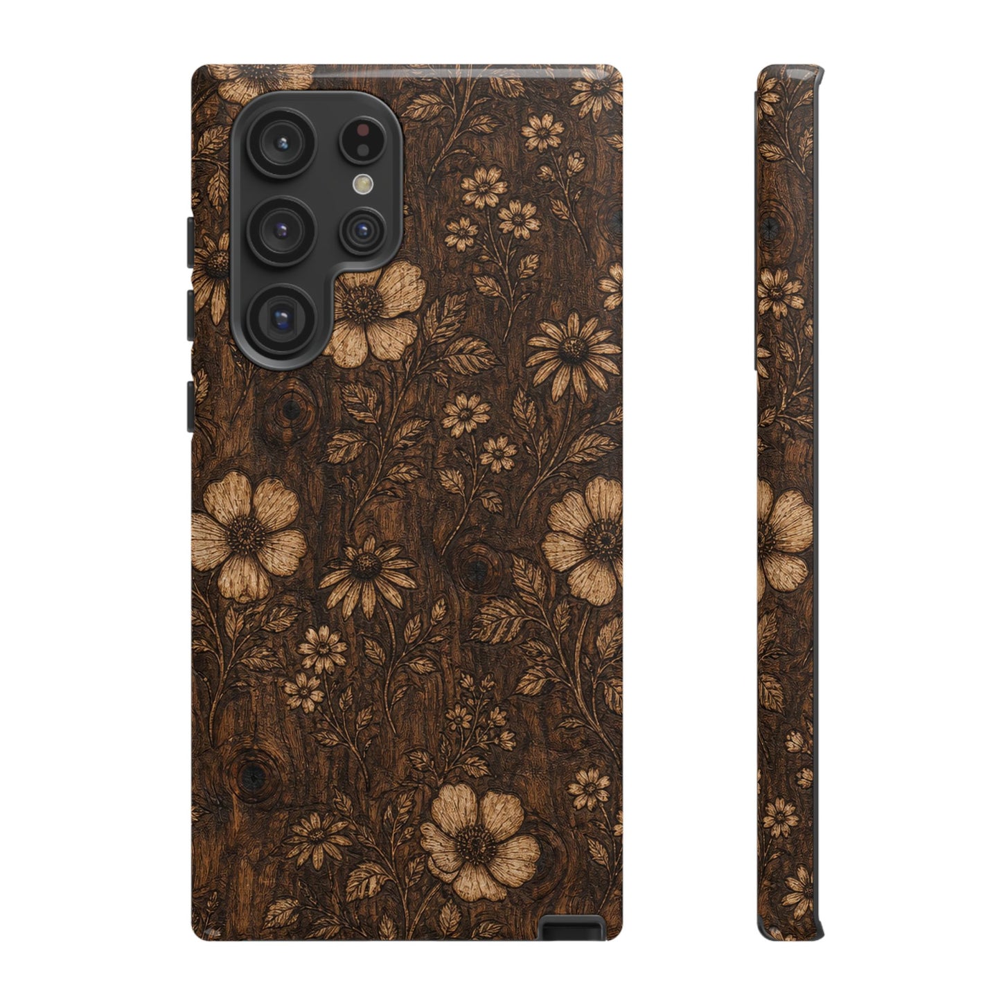 Floral Bark Tough Case