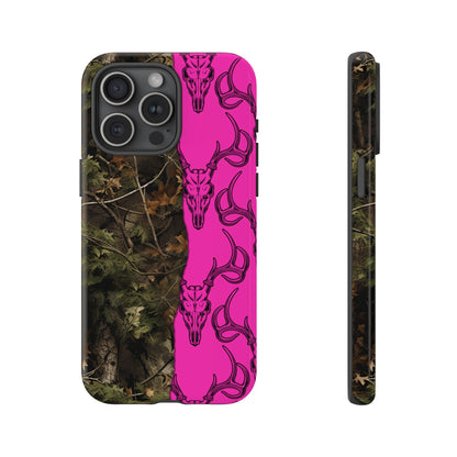 Camo Deer Skulls Pink Tough Case