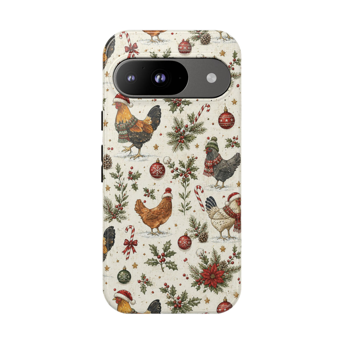 Santa Hens Tough Case