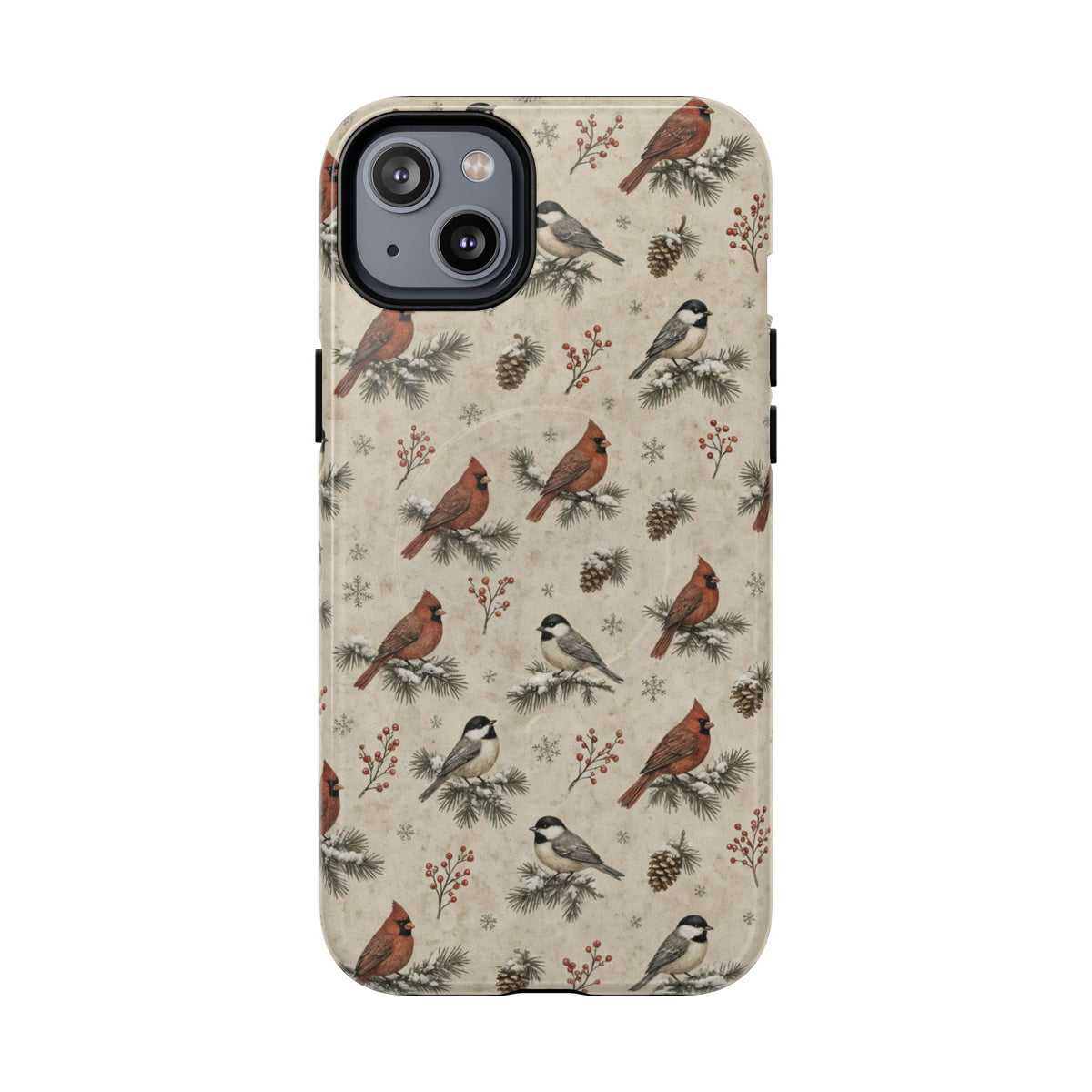 Cardinals And Chickadees Magnetic Case