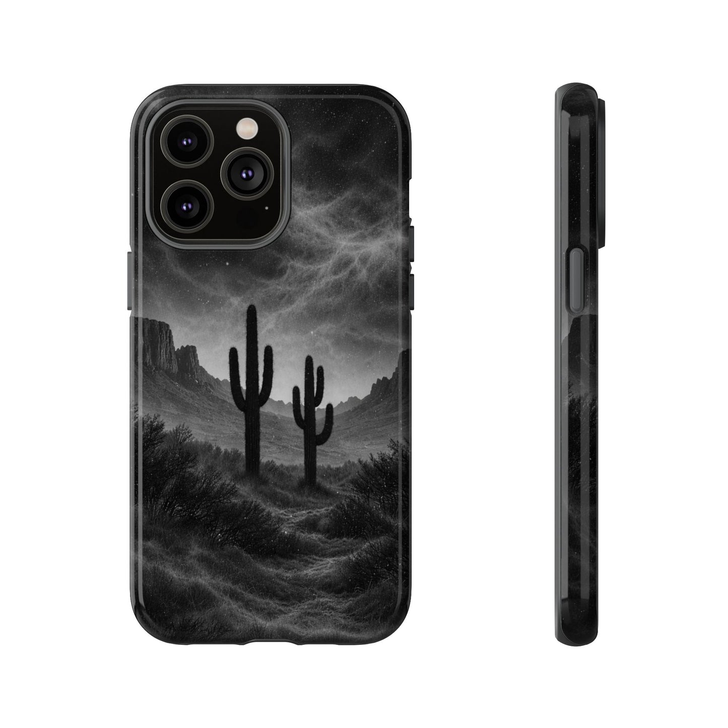 Western Noir Cacti Tough Case