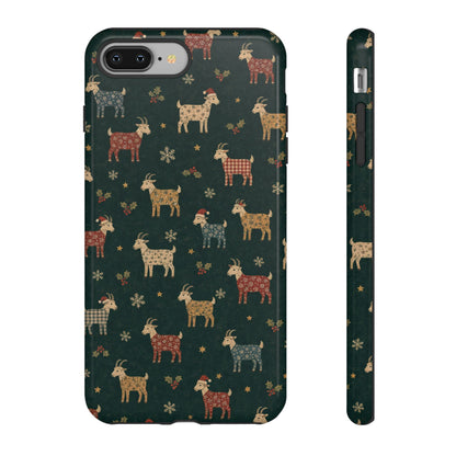 Yuletide Goats Tough Case