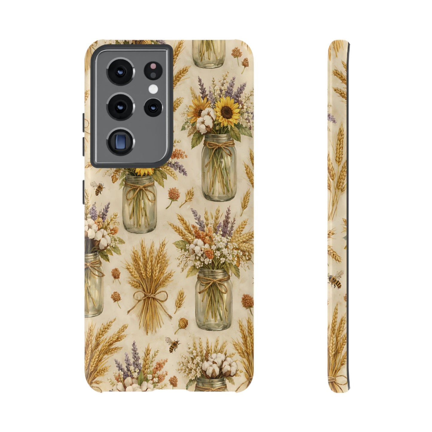 Wheat + Mason Jars Tough Case