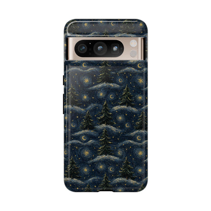 Starry Night Pines Tough Case