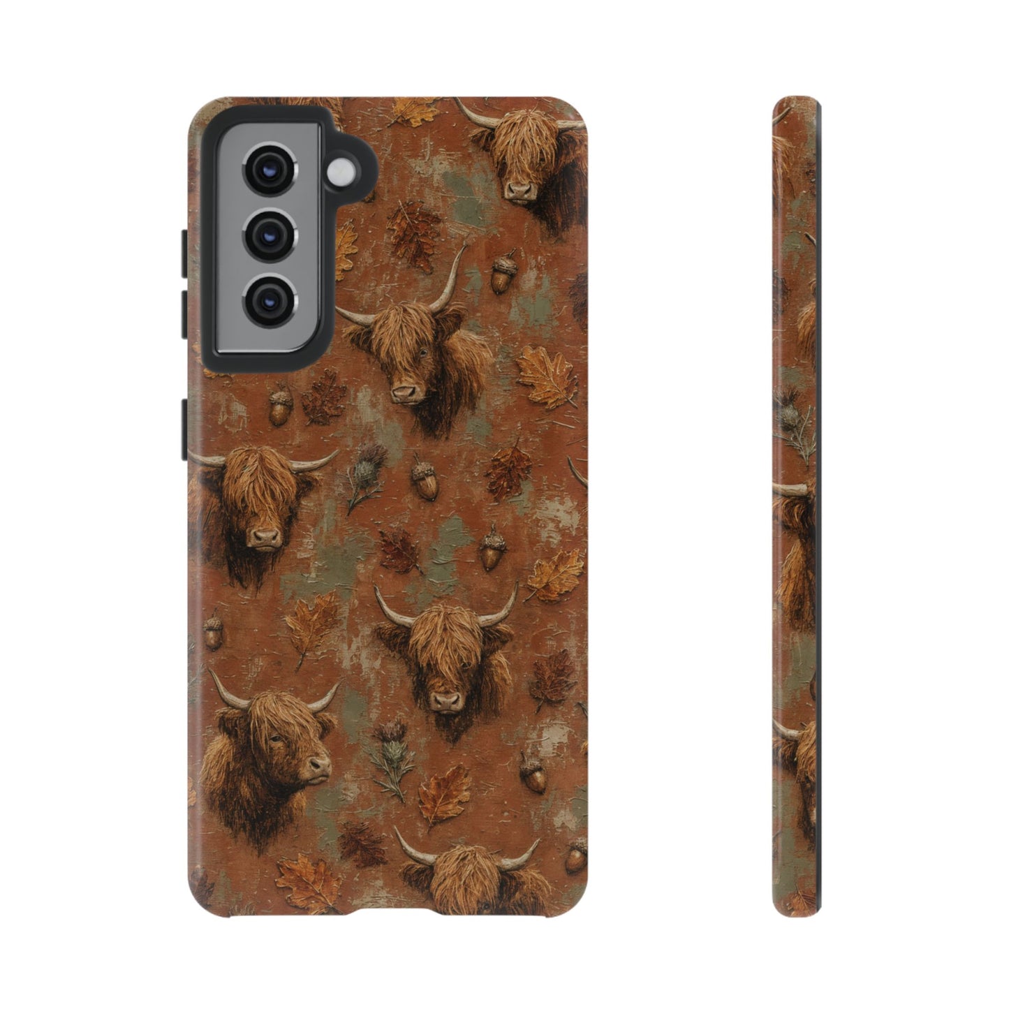 Autumn Highland Cow Tough Case