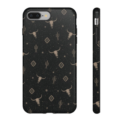 Midnight Longhorn Tough Case