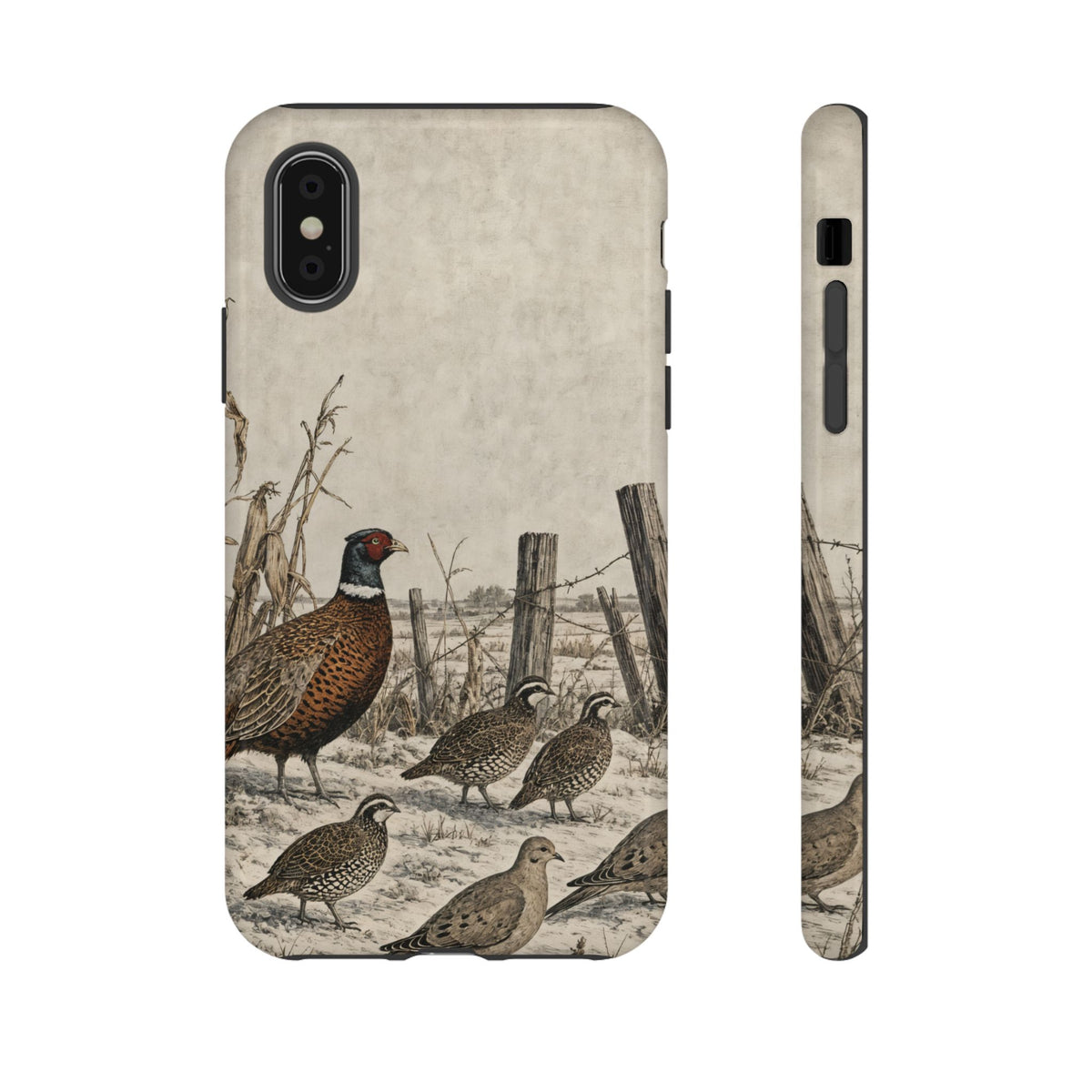 Winter Fencerow Tough Case
