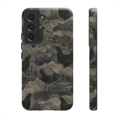 Camo Chickens Tough Case