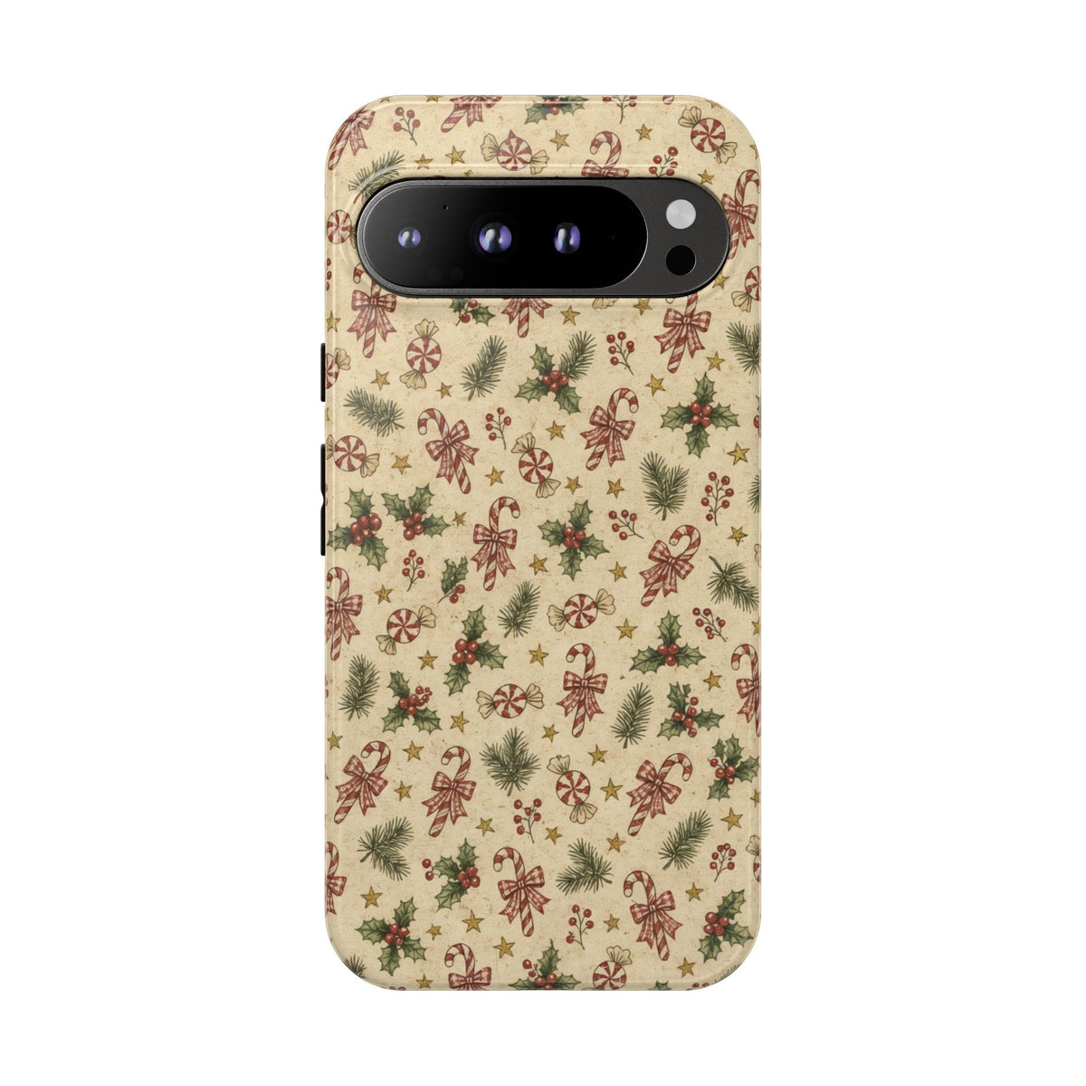 Candy Cane Gingham Tough Case