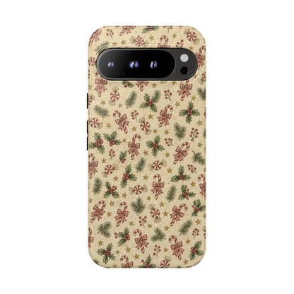 Candy Cane Gingham Tough Case