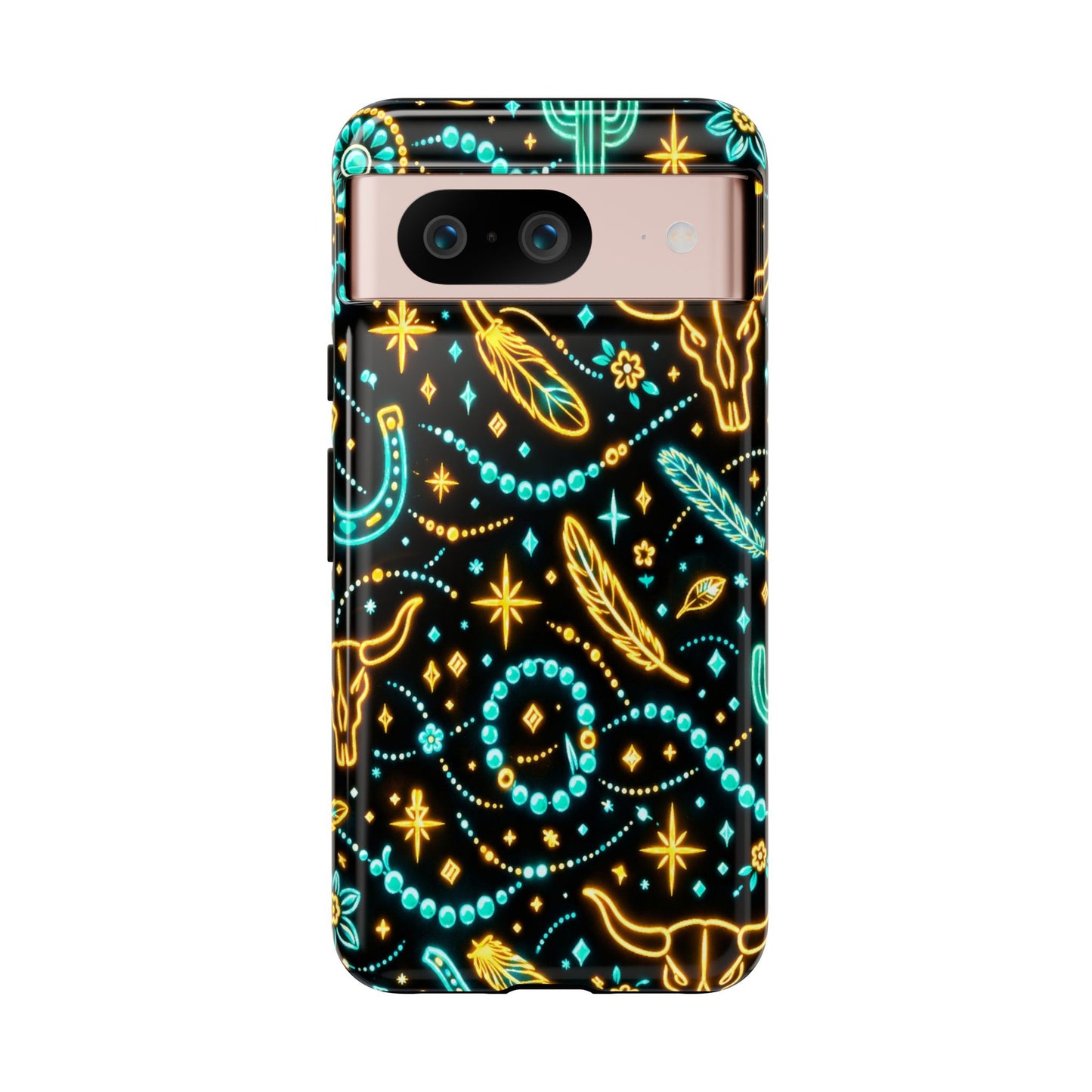 Neon Turquoise Tough Case