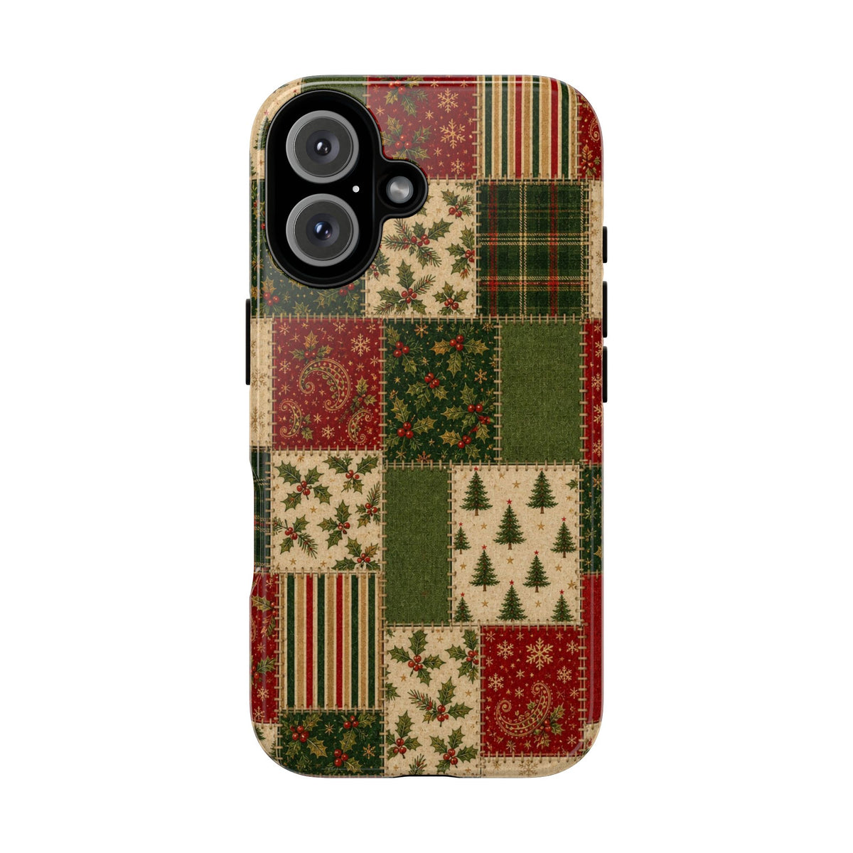 Holiday Patchwork Tough Case