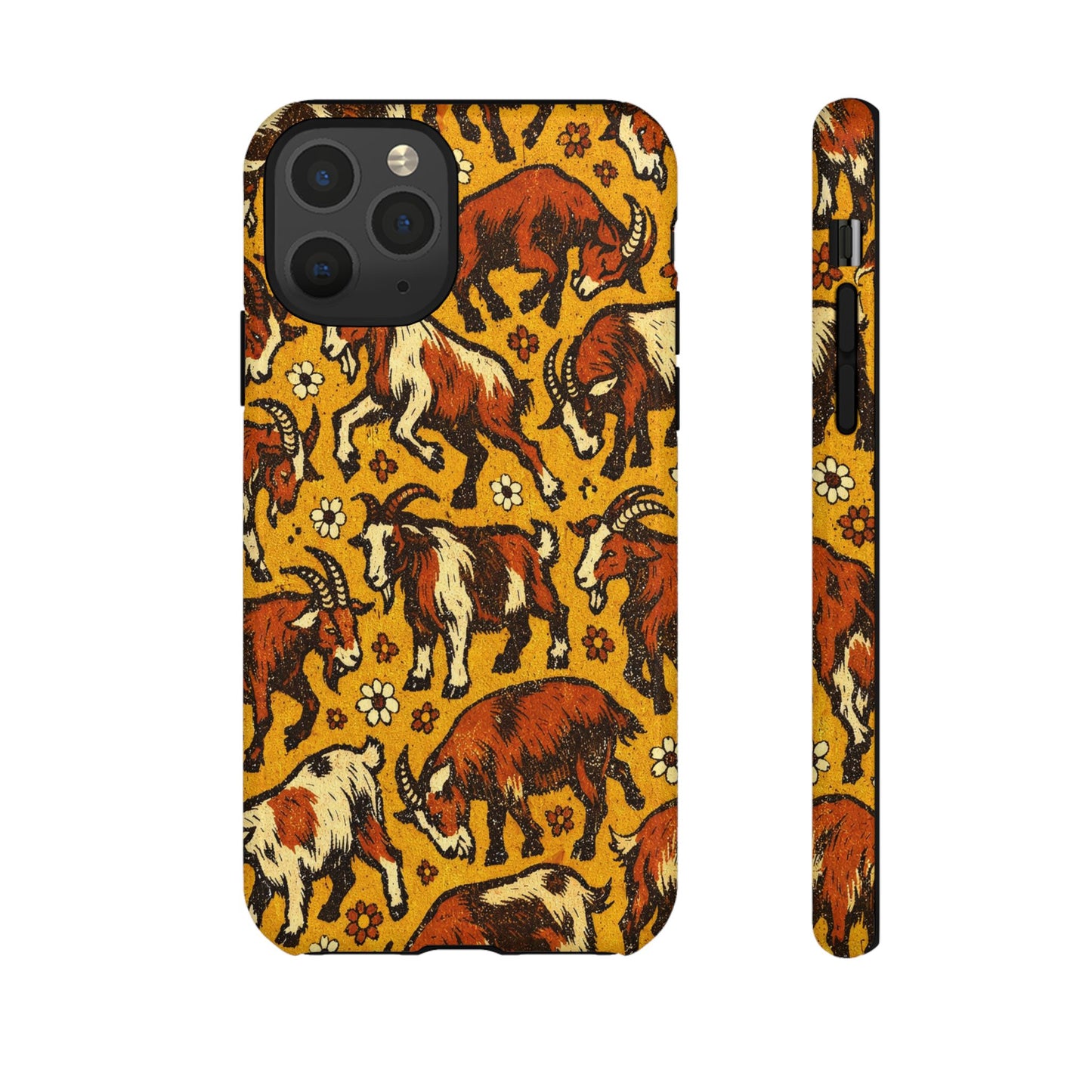 Retro Goats Tough Case