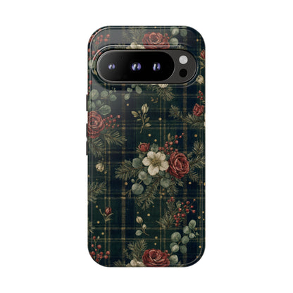 Tartan Roses Tough Case