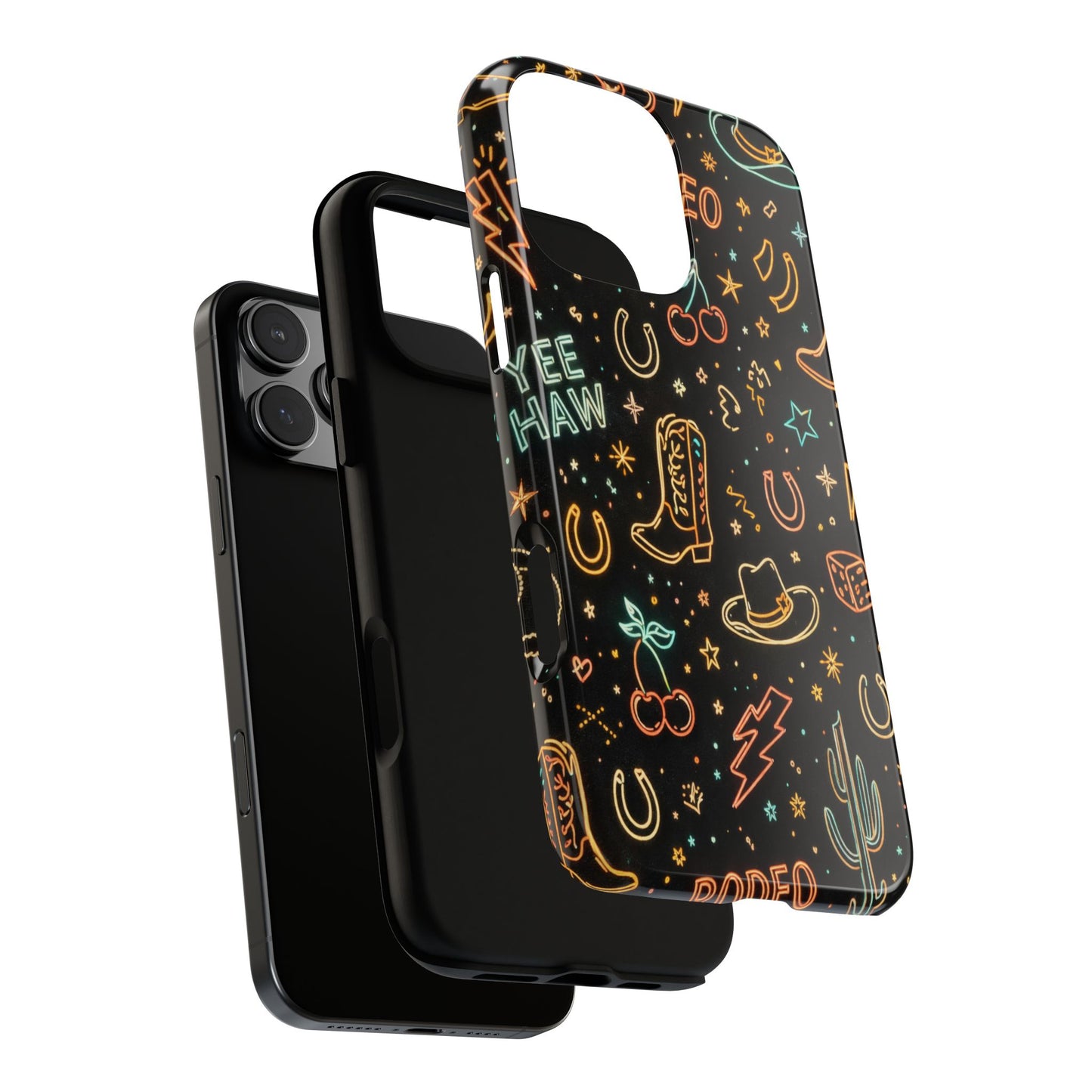 Retro Neon Rodeo Tough Case