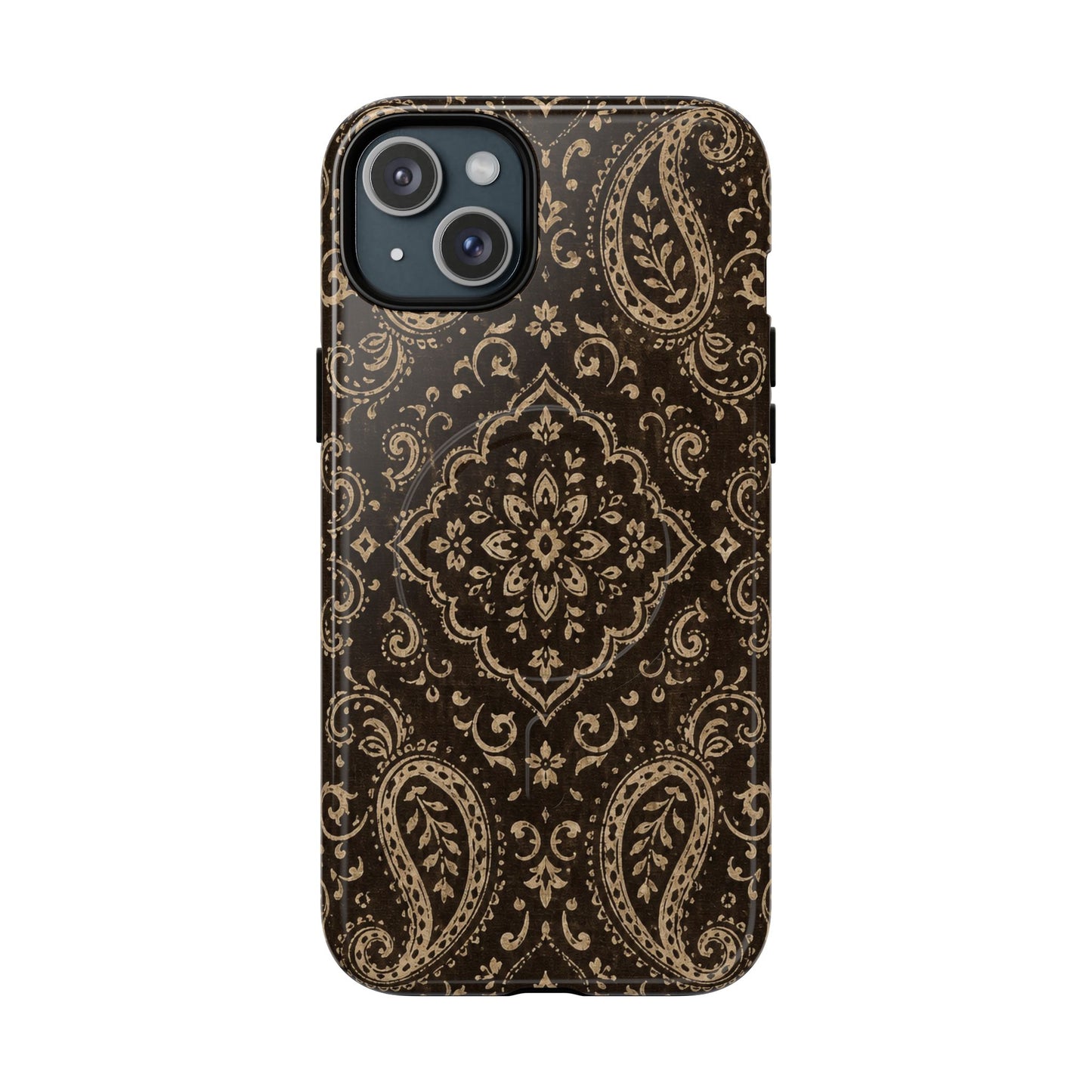 Chocolate Paisley Magnetic Case