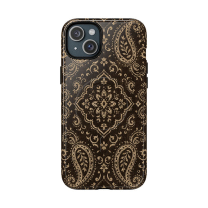 Chocolate Paisley Magnetic Case