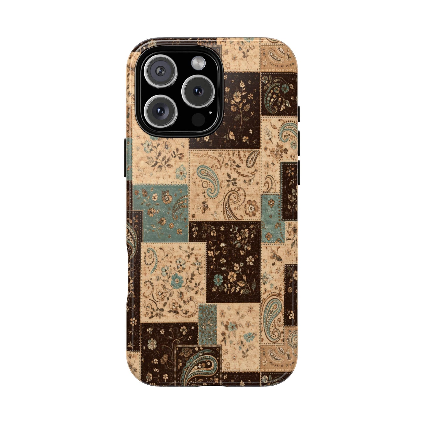Chocolate Patchwork Tough Case