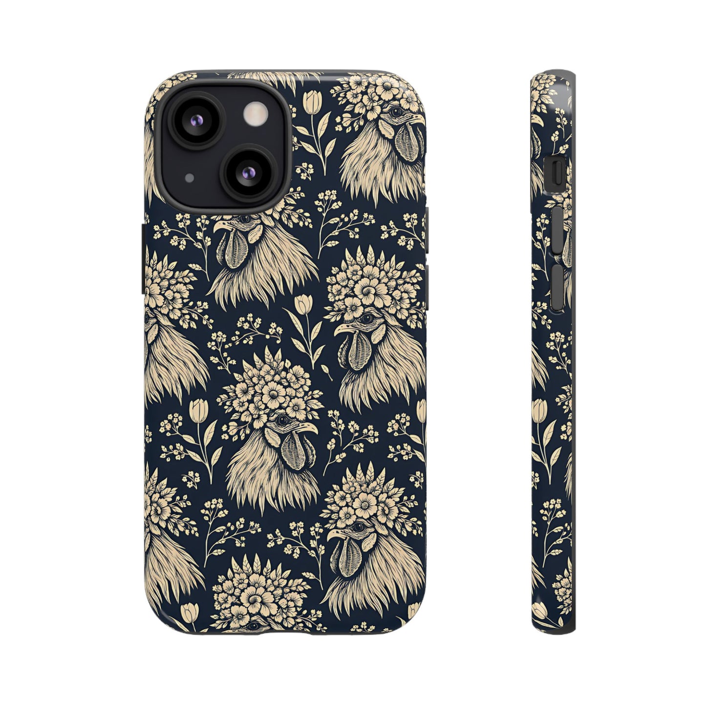 Floral Rooster Tough Case