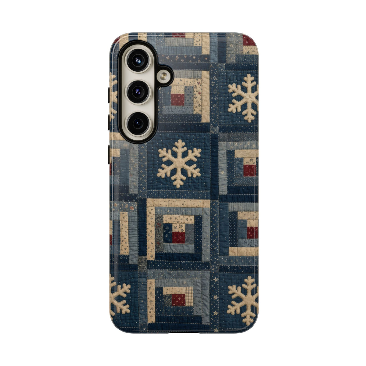 Snowflake Quilt Tough Case