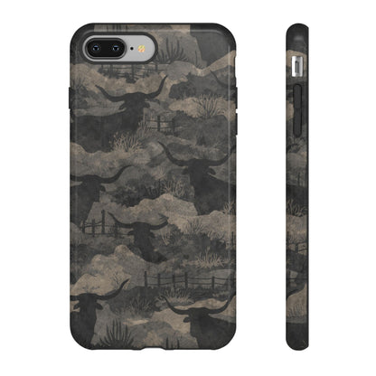 Camo Longhorns Tough Case