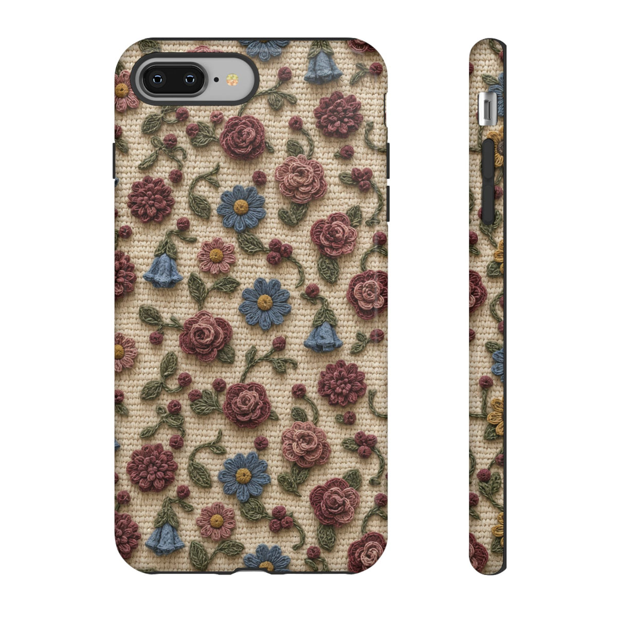 Crochet Flower Garden Tough Case