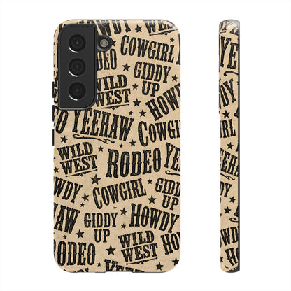 Cowgirl Slang Tough Case