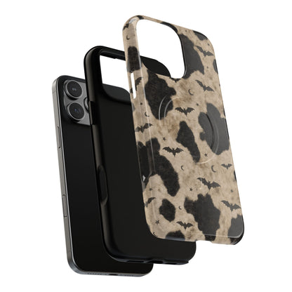 Cowhide Bats Magnetic Case
