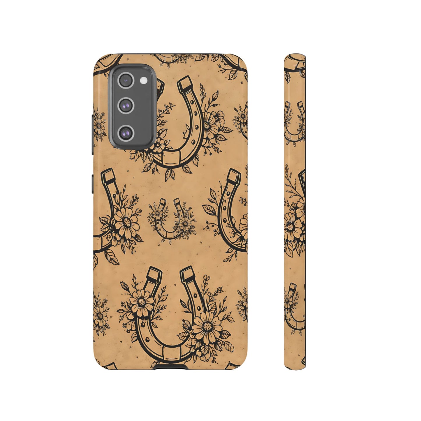 Floral Horseshoes Tough Case