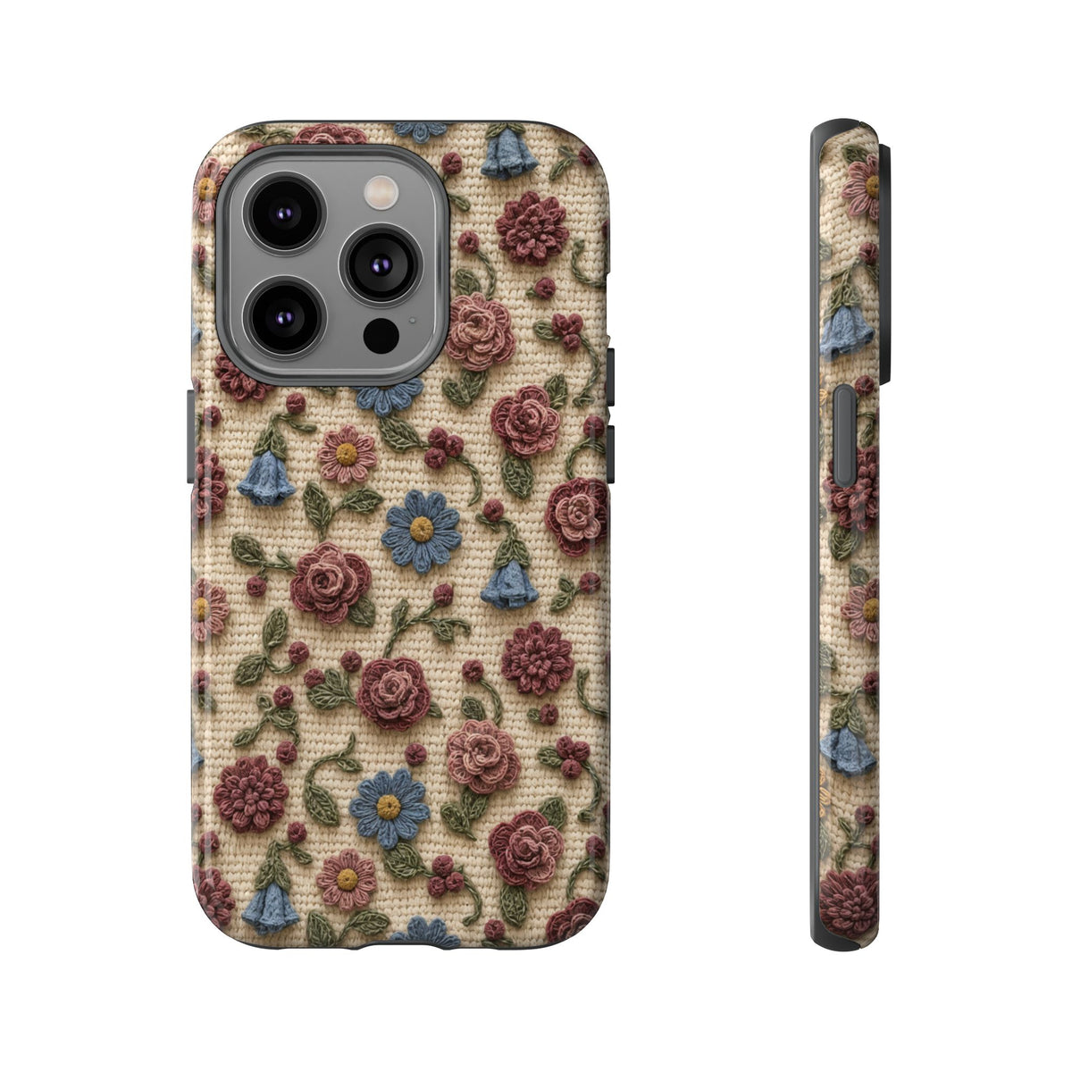 Crochet Flower Garden Tough Case