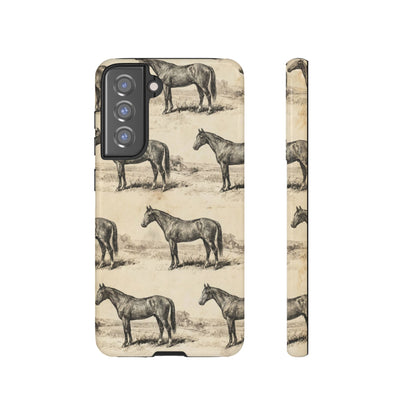Vintage Horses Tough Case
