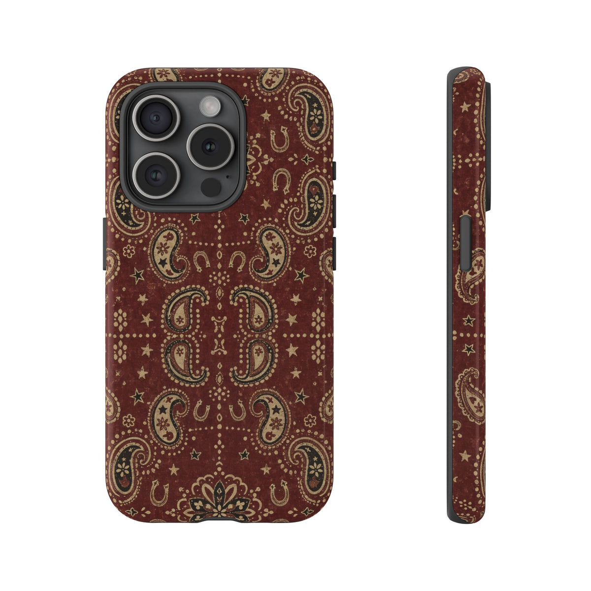 Burgundy Bandana Tough Case