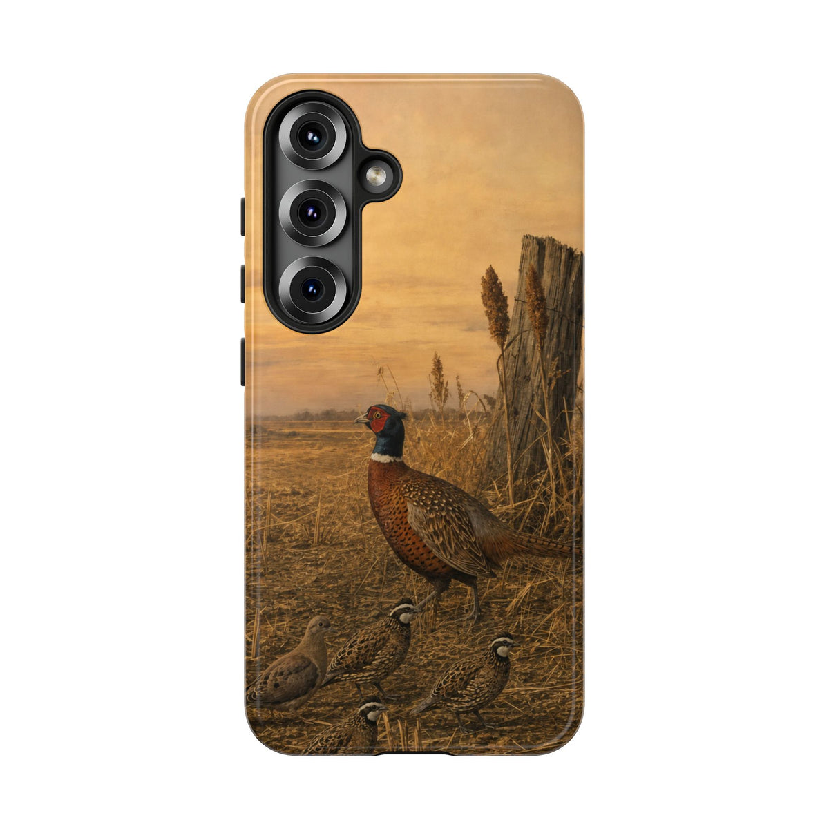 Pheasant Sunset Tough Case