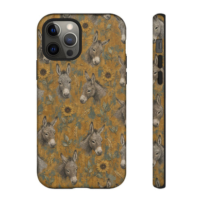 Donkey Sunflower Tough Case