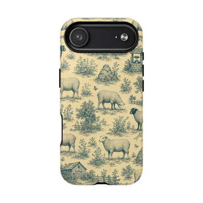 Sheep Toile Magnetic Case
